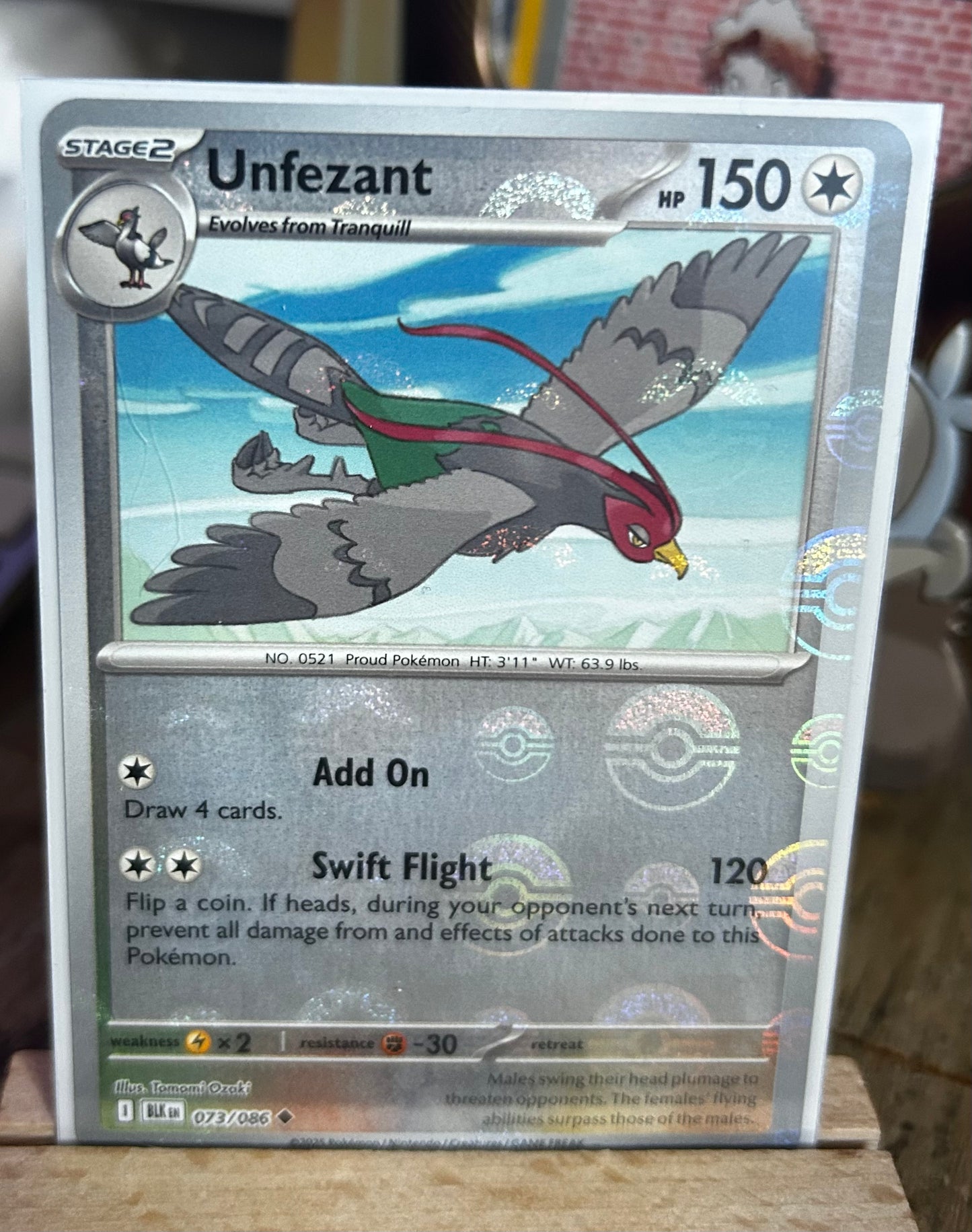 Unfezant Pokeball Pattern