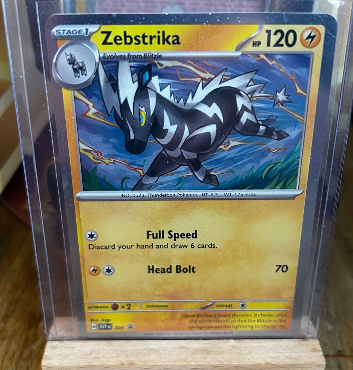 Zebstrika SVP Black Star Promo