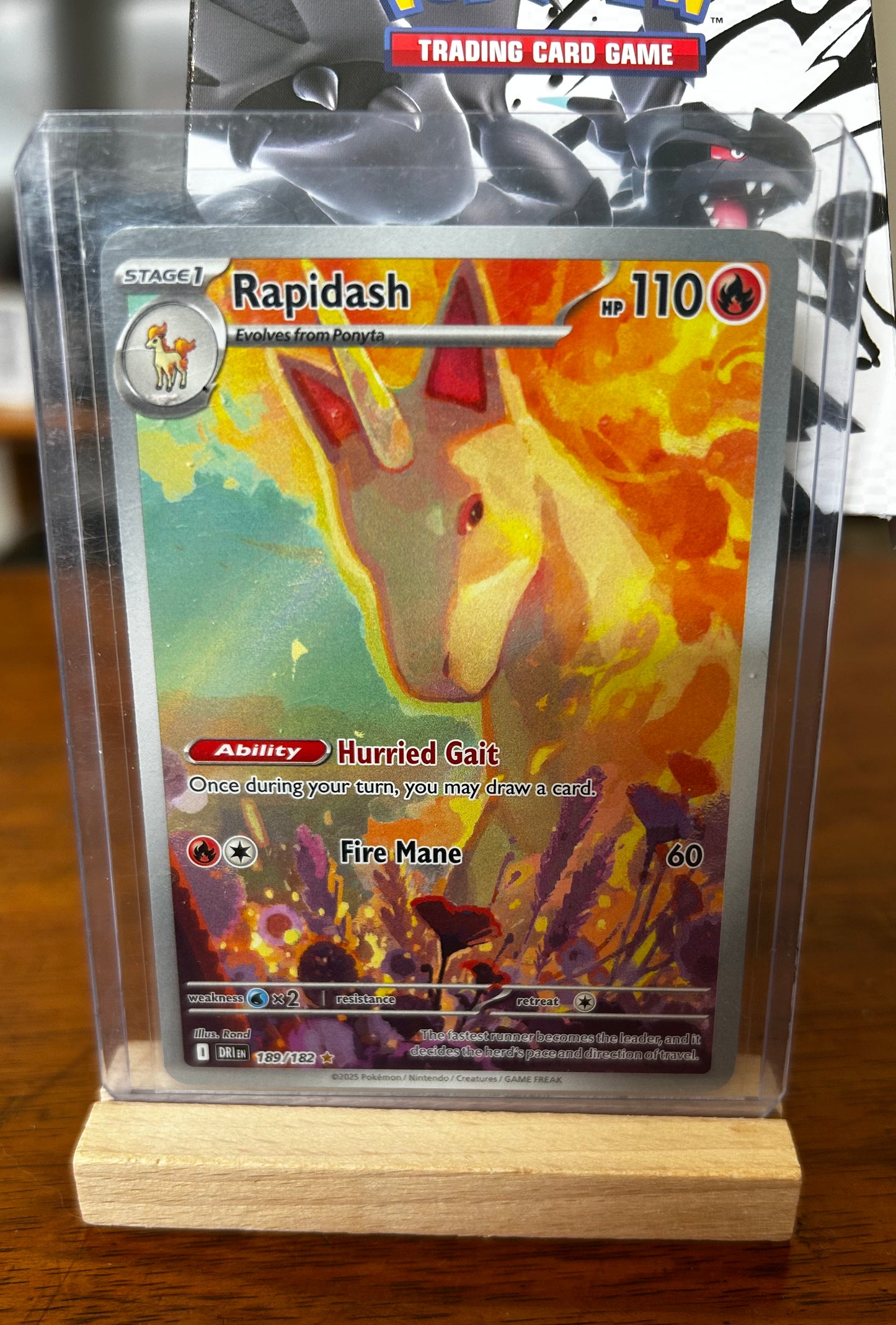 Rapidash Full Art Rare