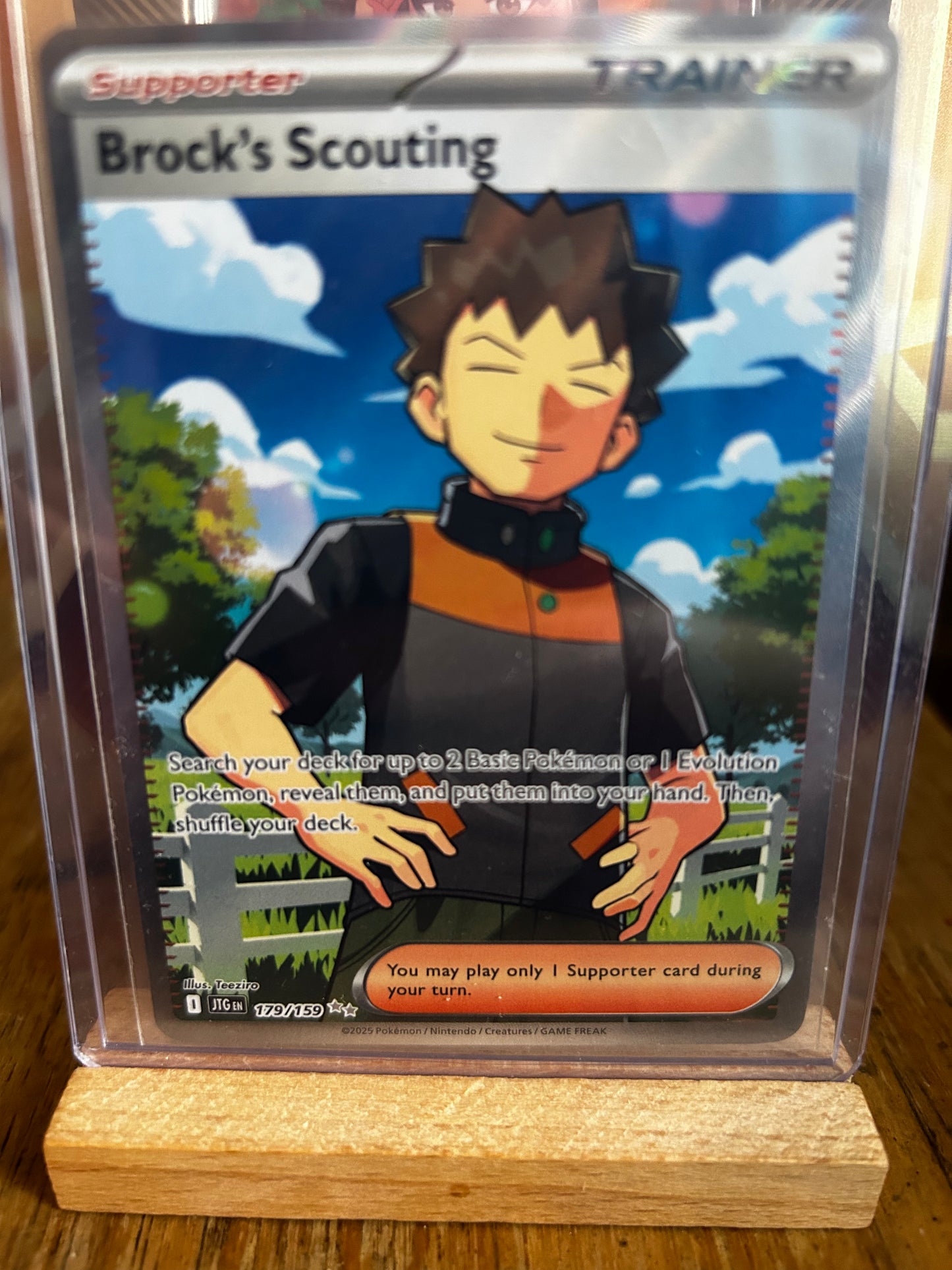 Brock's Scouting (Full Art Rare)