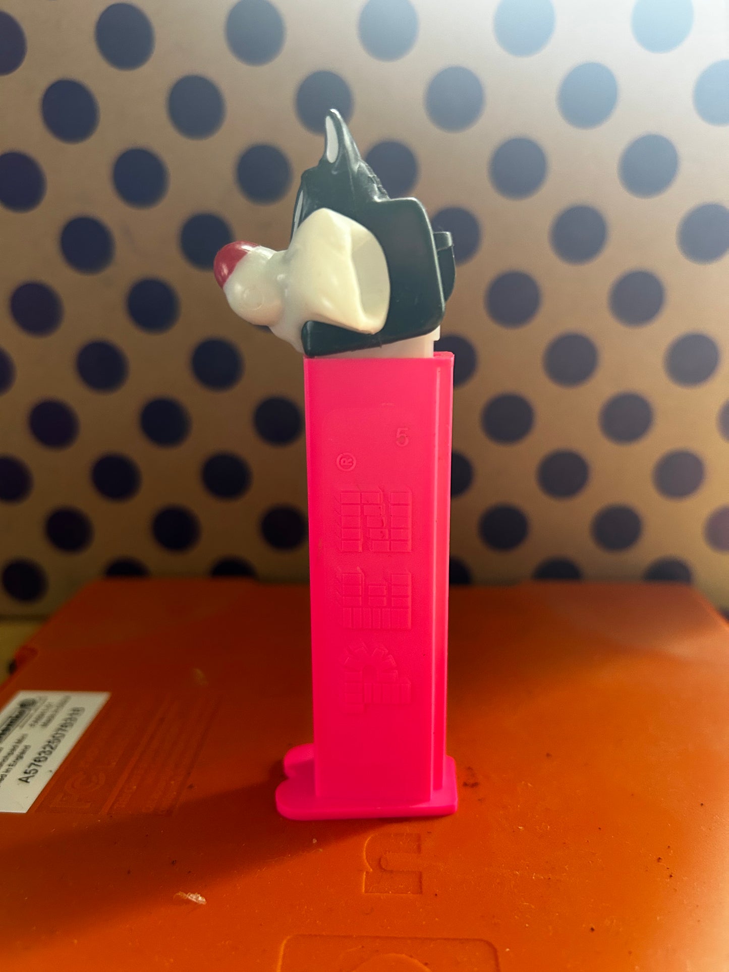 Vintage Tweety & Sylvester PEZ Pair — Rare Neon Red Stem + Bright Pink Stem