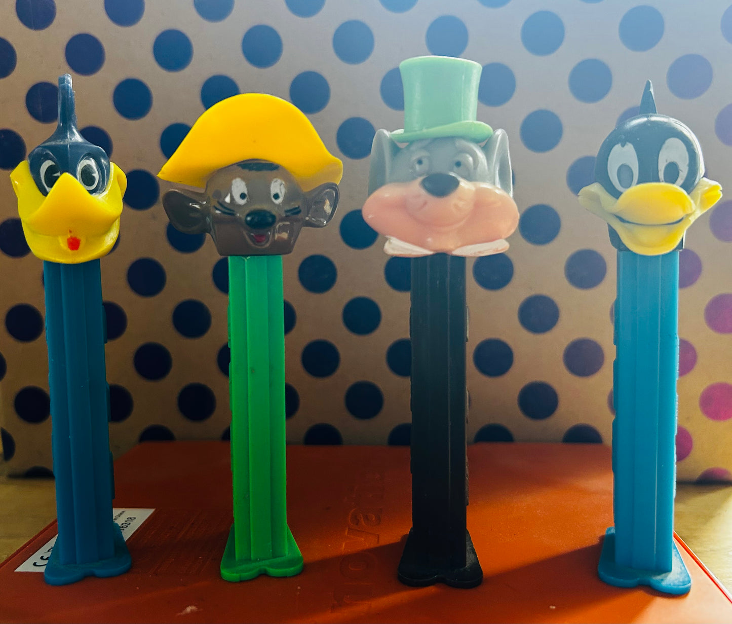 Vintage PEZ Collector's Lot: 6 Rare Looney Tunes Character Variations