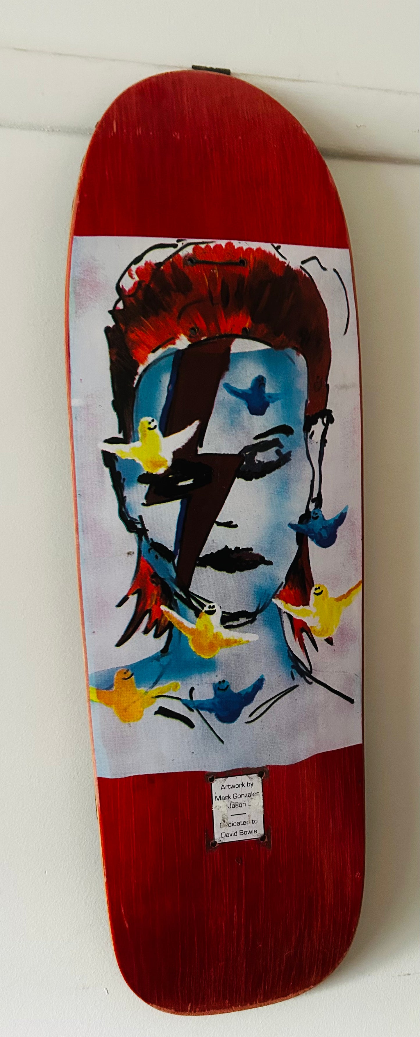 Jason Lee / Mark Gonzales “David Bowie” Prime Heritage Skateboard Deck
