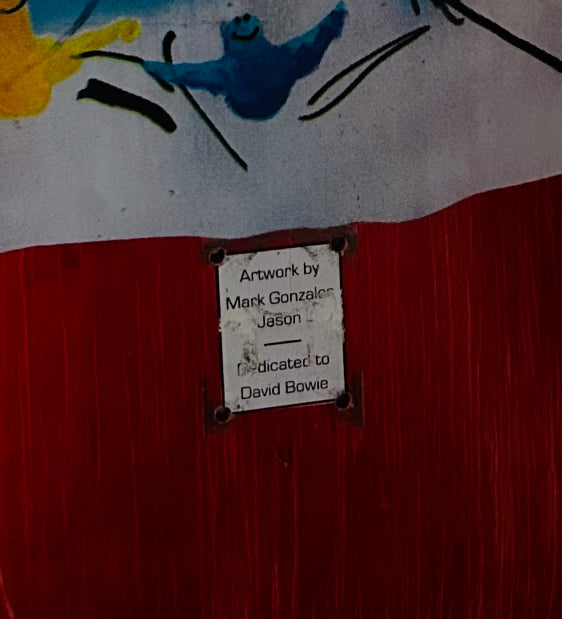 Jason Lee / Mark Gonzales “David Bowie” Prime Heritage Skateboard Deck