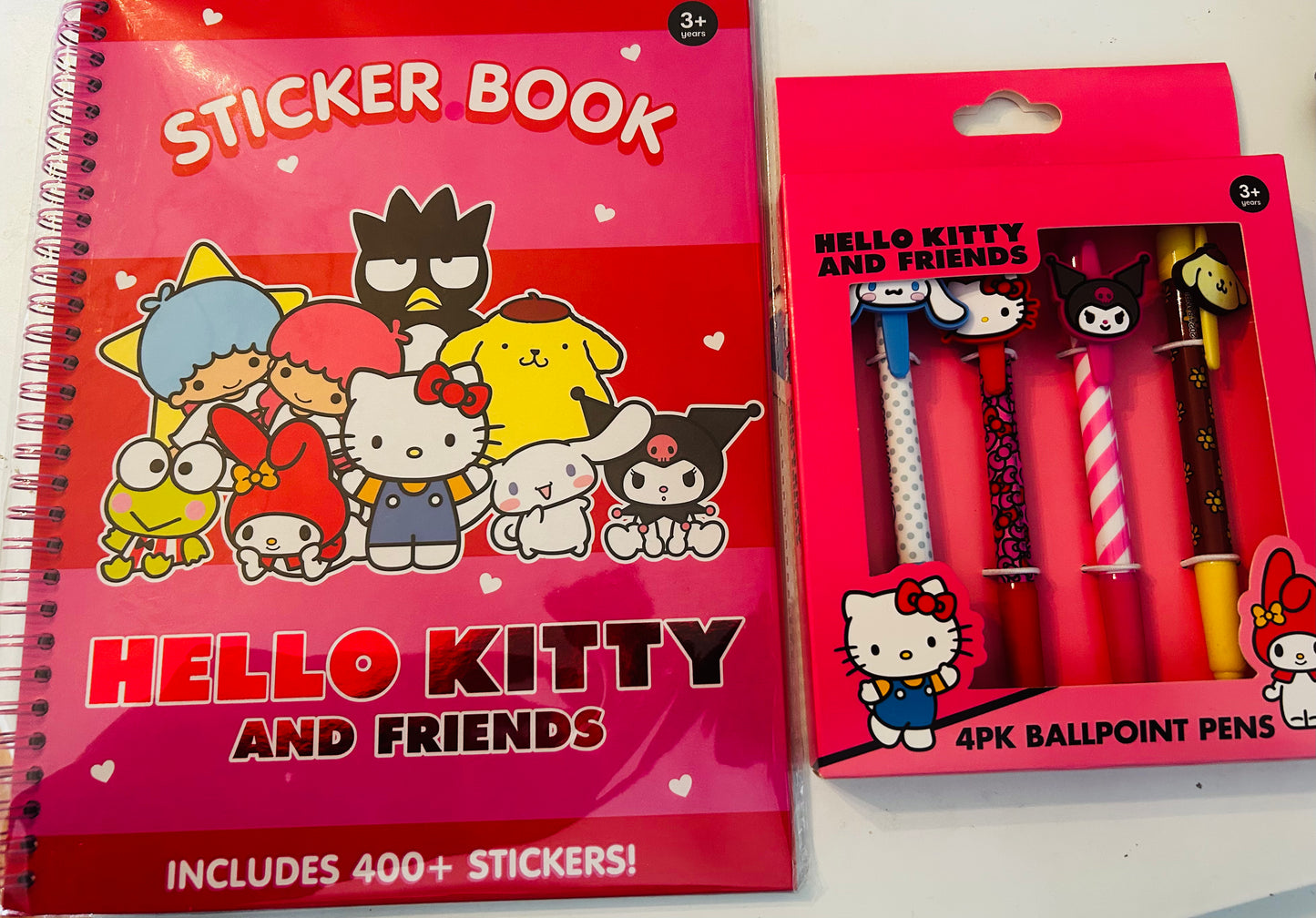 Hello Kitty - Sticker Book and Pen Set
