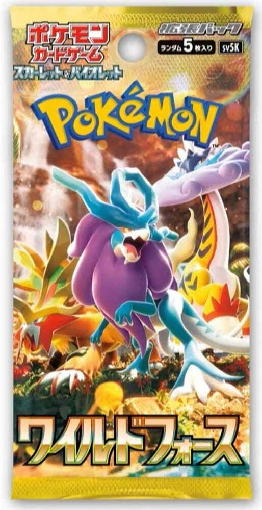 Pokemon Japanese - Wild Force (sv5k)