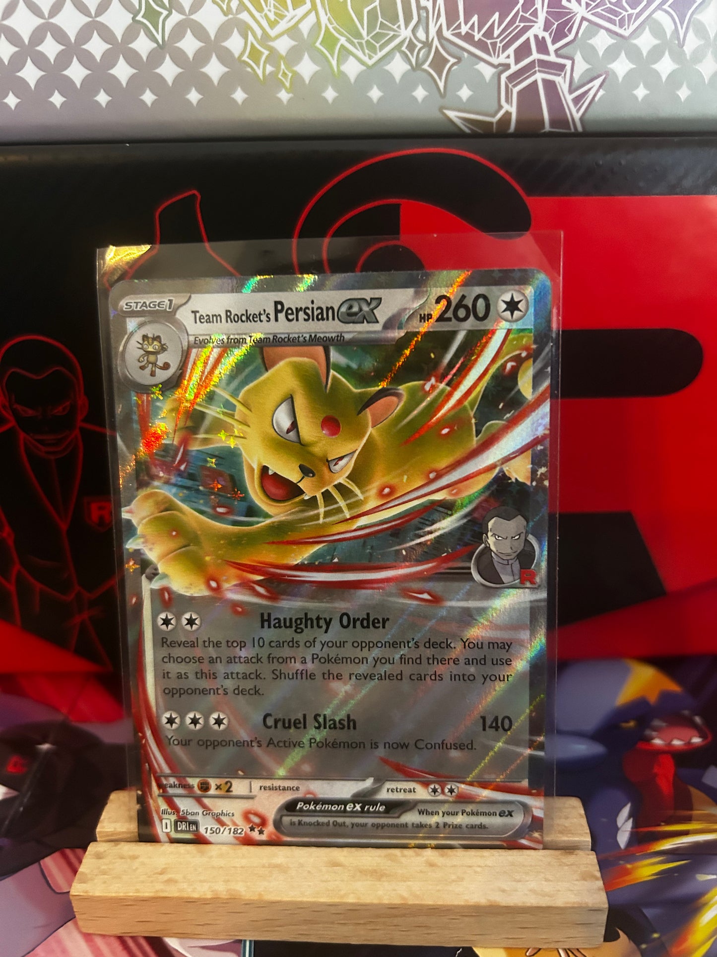 Team Rocket's Persian EX (DRI)