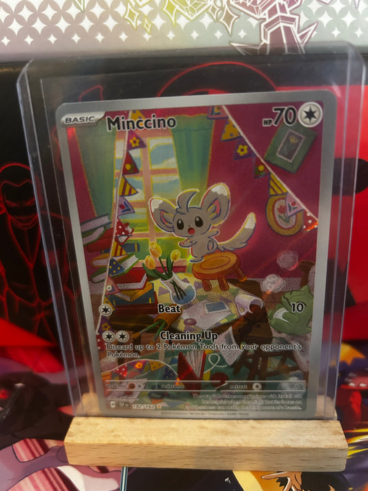 Minccino Full Art Rare - 182/162