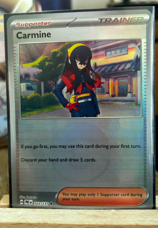 Carmine Pokeball Pattern