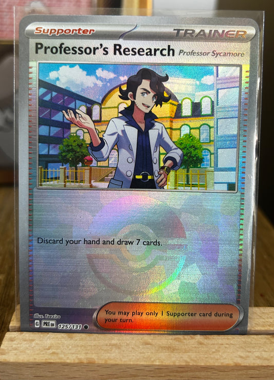 Professor's Research (Professor Sycamore) Pokeball Pattern