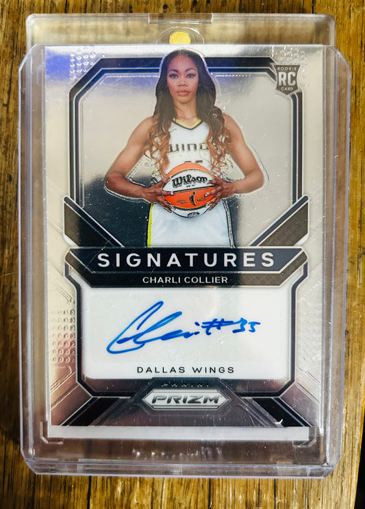 WNBA - Charli Collier Rookie Card (Prizm Signatures 2021)