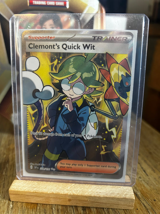 Clemont's Quick Wit (Full Art)