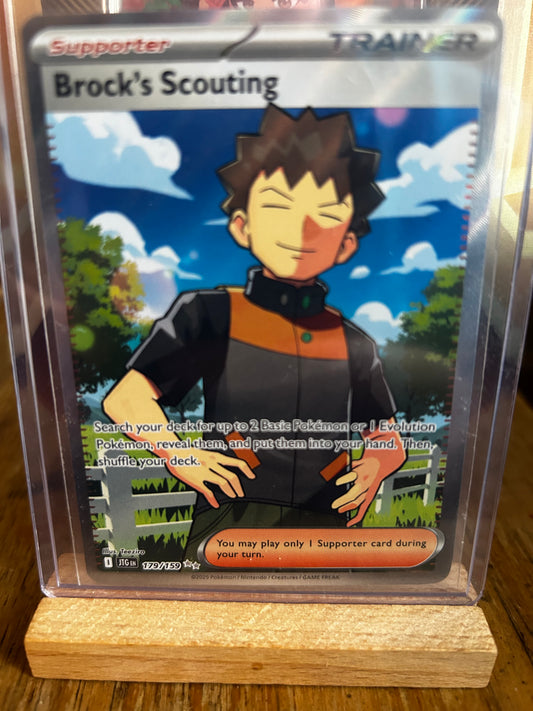 Brock's Scouting (Full Art Rare)