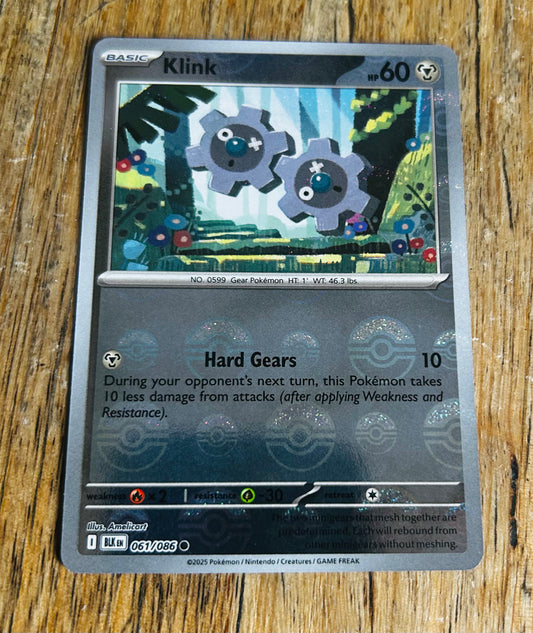 Klink Poke Ball Reverse