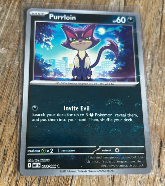 Purrloin  Pokeball Reverse