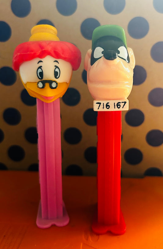 Vintage Disney DuckTales PEZ Duo