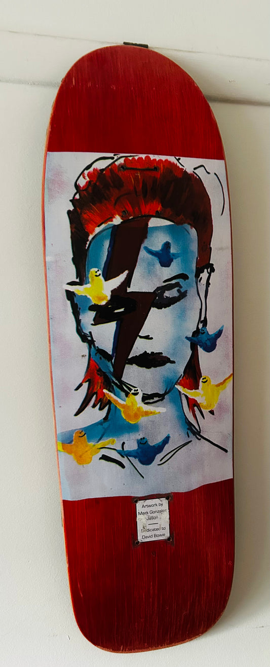 Jason Lee / Mark Gonzales “David Bowie” Prime Heritage Skateboard Deck