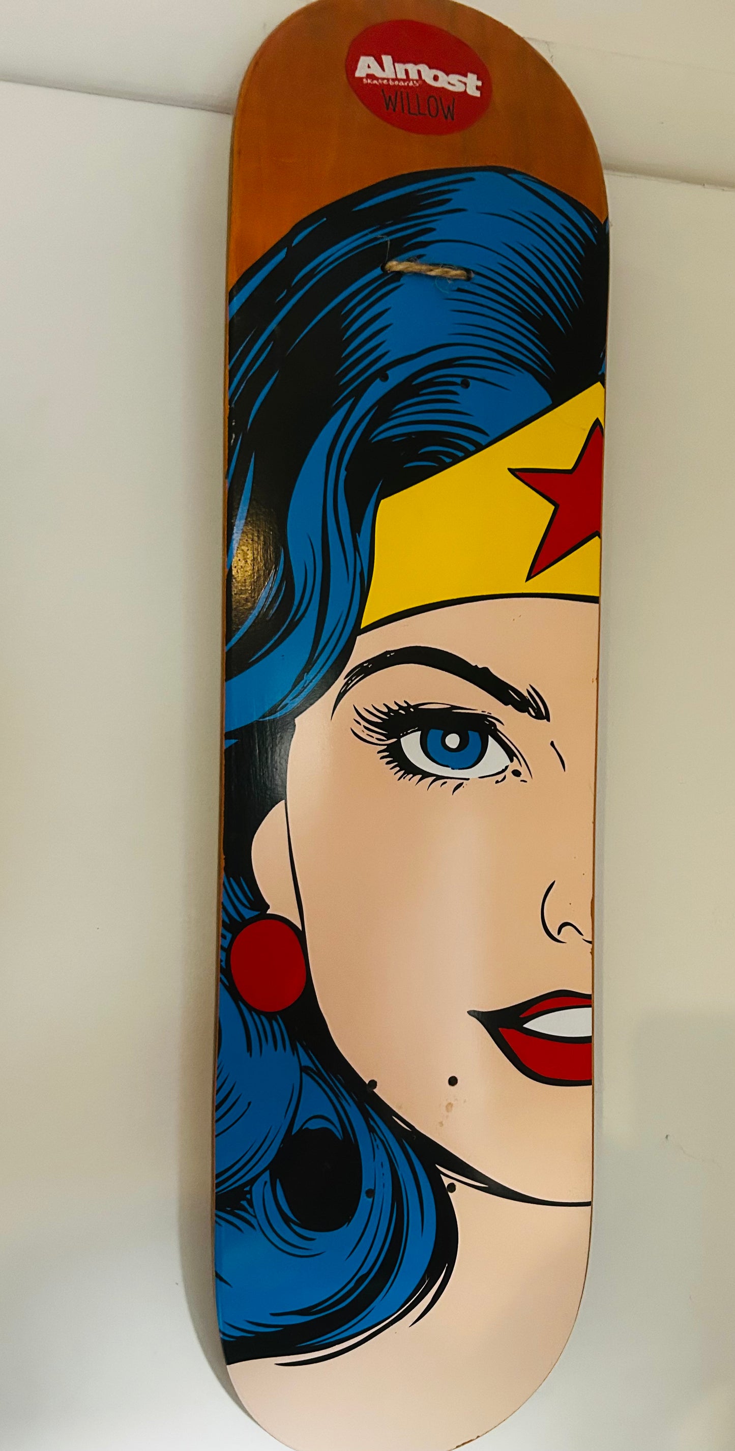 Almost Skateboards × DC Comics “Wonder Woman” Deck (8.0")