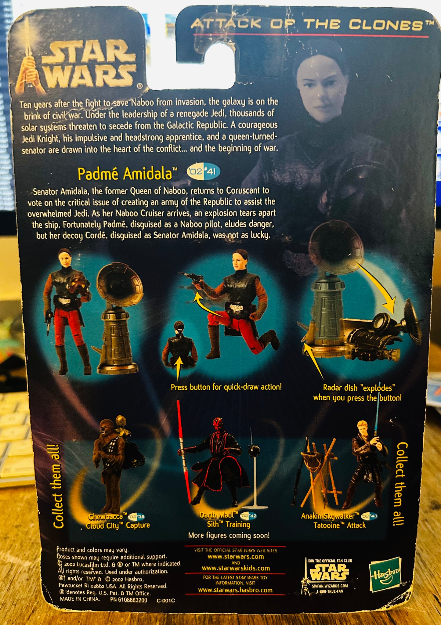 Star Wars - Attack of the Clones Padme Amidala (2001)