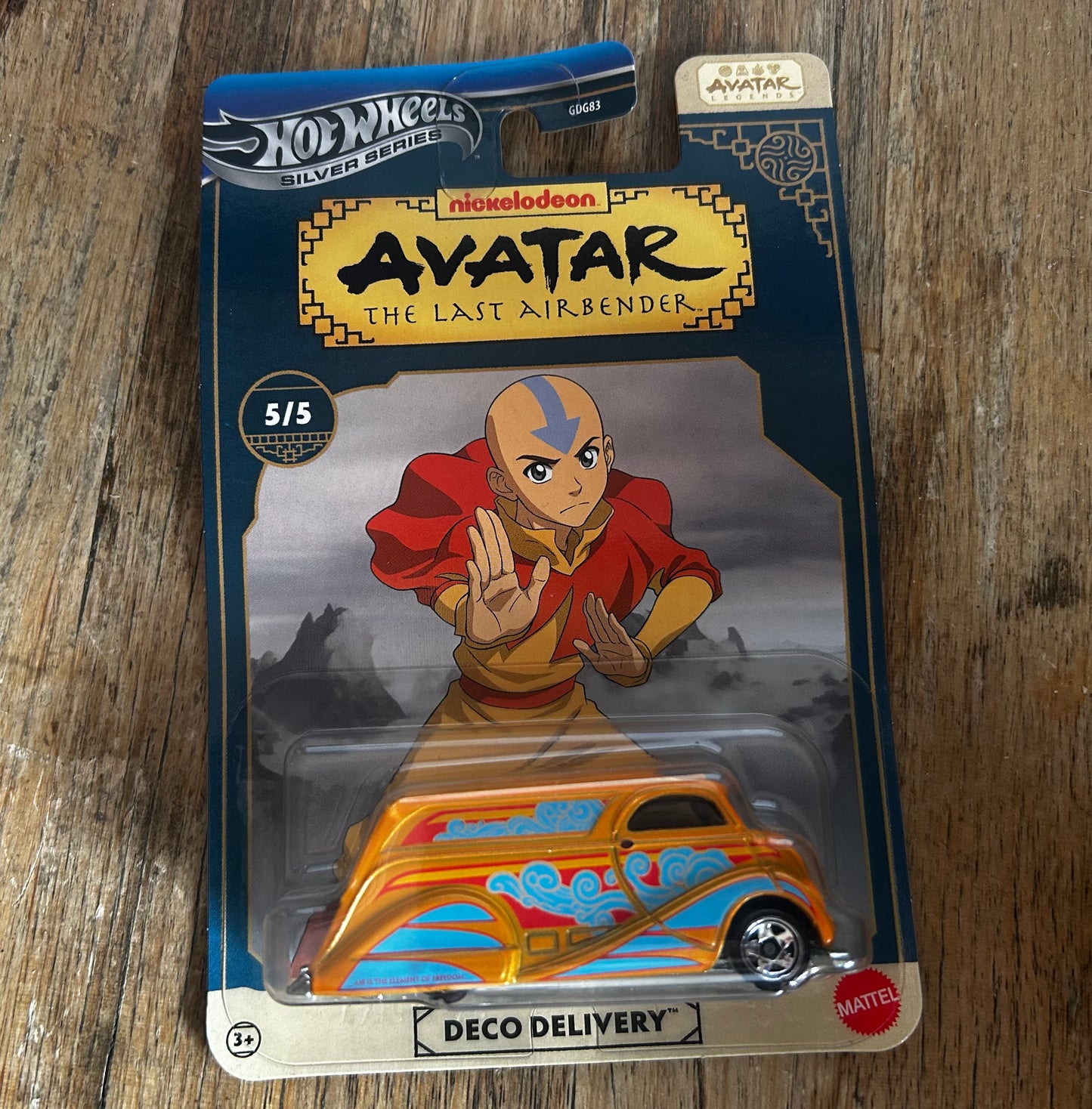Hot Wheels Silver Series – Avatar: The Last Airbender (Nickelodeon) – Complete Set of 5