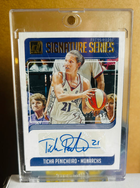 2019 Panini  WNBA Signature Series – Ticha Penicheiro #SS-TPC Autograph