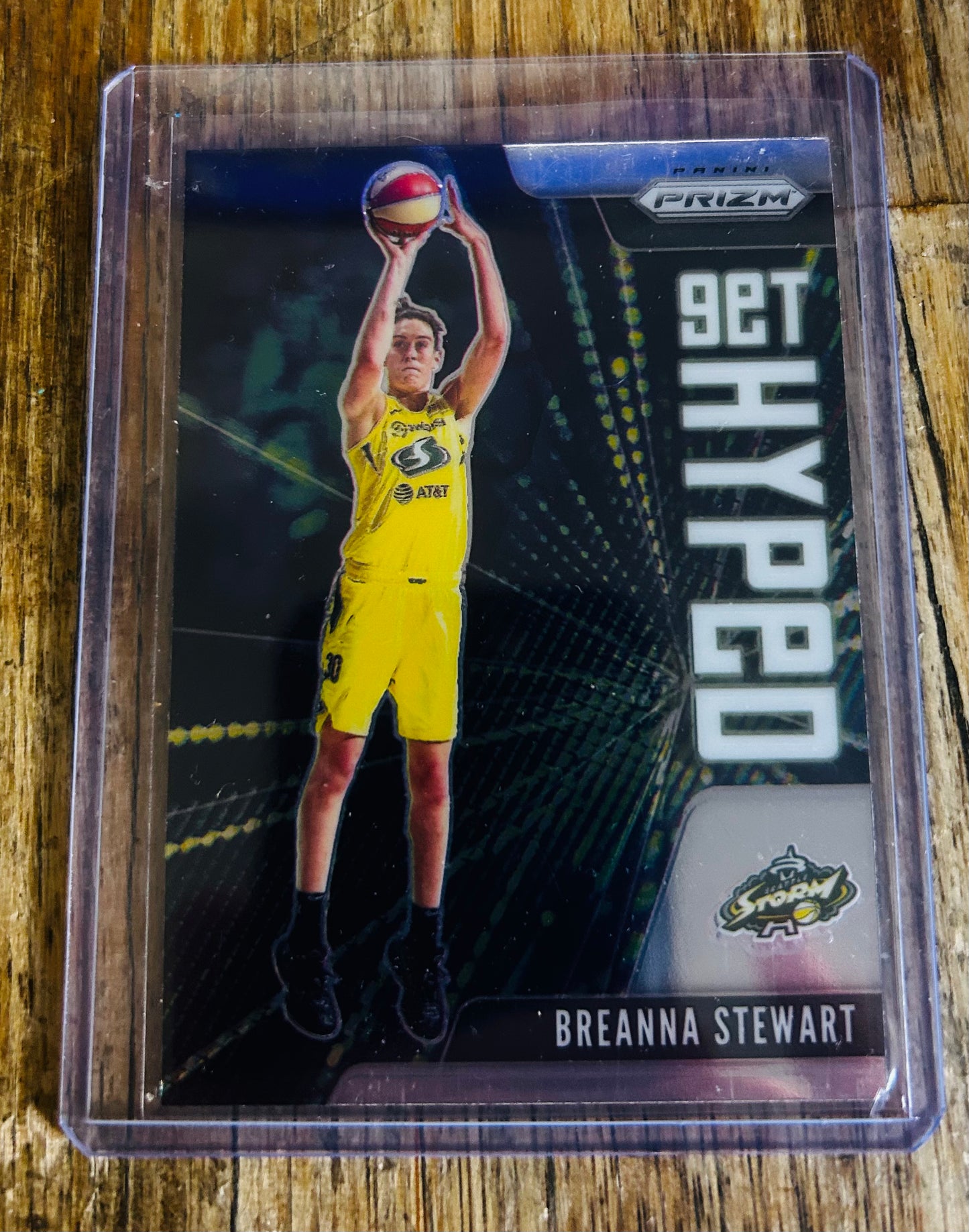 2021 Panini Prizm WNBA “Get Hyped” Silver Prizm – Breanna Stewart #1