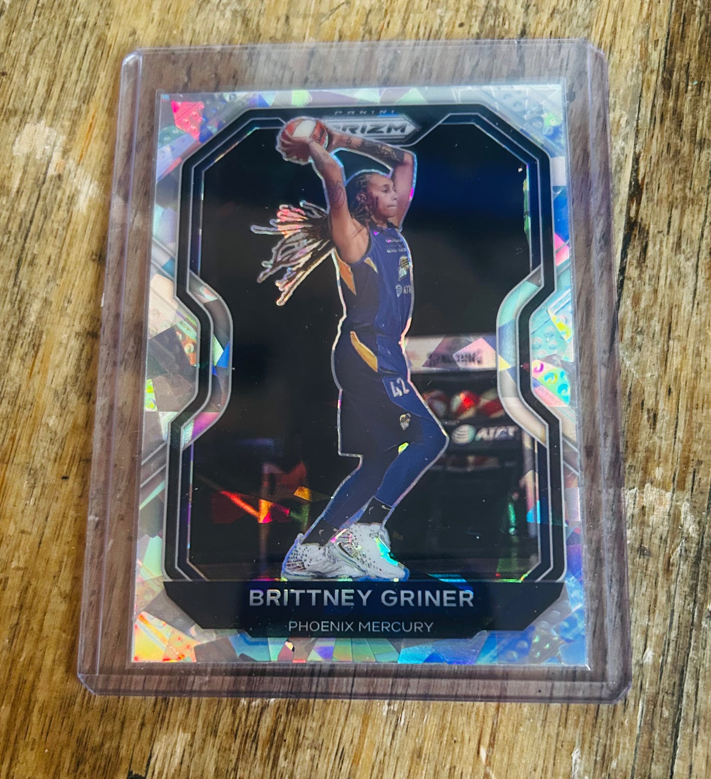 2021 Panini Prizm WNBA BRITTNEY GRINER #31 (CRACKED ICE PRIZM)