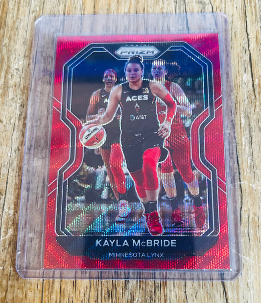 2021  Panini Prizm #61 Kayla McBride (red)