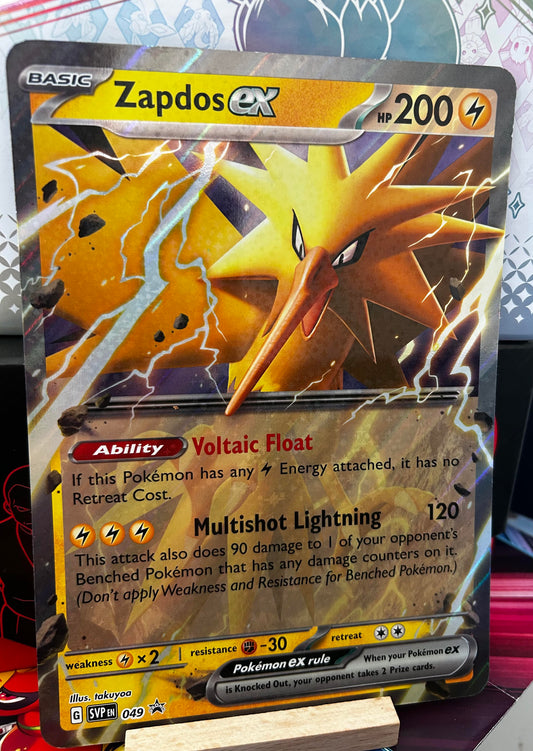 JUMBO Zapdos ex  Promo